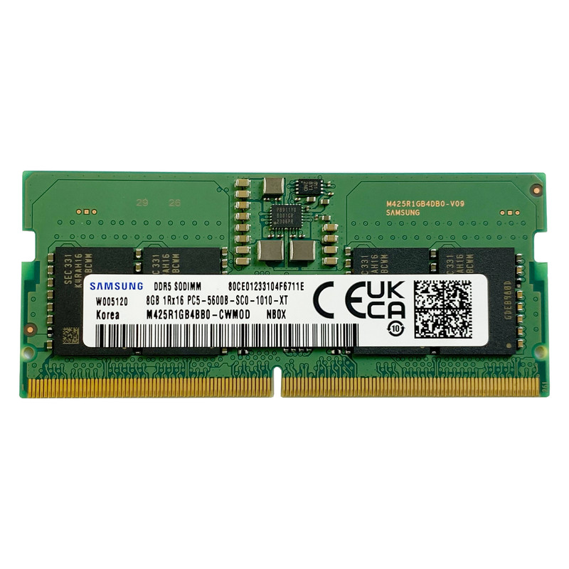 رم لپتاپ | 8GB DDR5 5600   برند سامسونگ کالا اورجینال می‌باشد