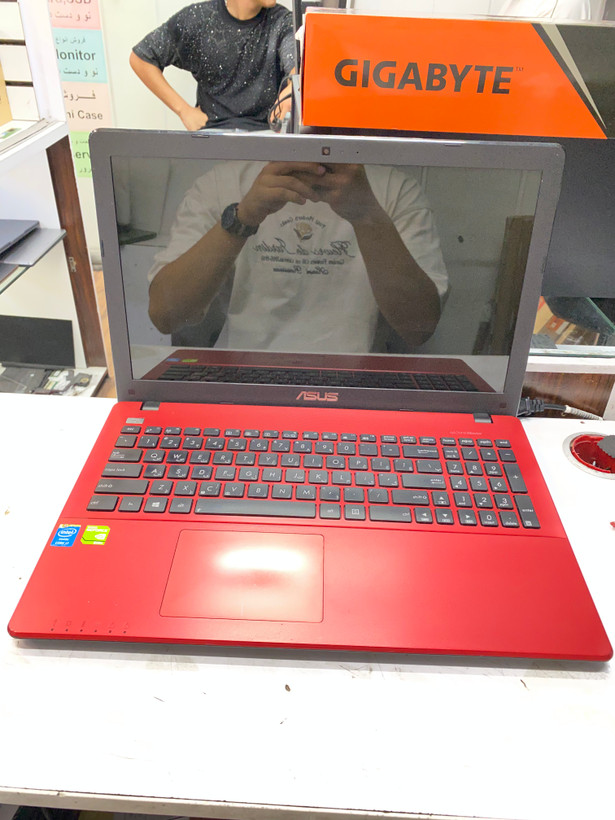 لپتاپ ایسوس مدل و مشخصات Laptop ASUS X550L cpu i7 4500U ram 8GB ssd 256 vga 2GB NVDIA 740 m