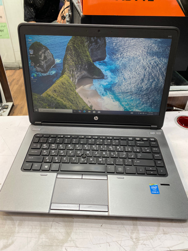 لپتاپ اچ پی مدل و مشخصات probook 640 Model 62205ANHMW G1 cpu i5 4200u ram 8GB hdd500GB